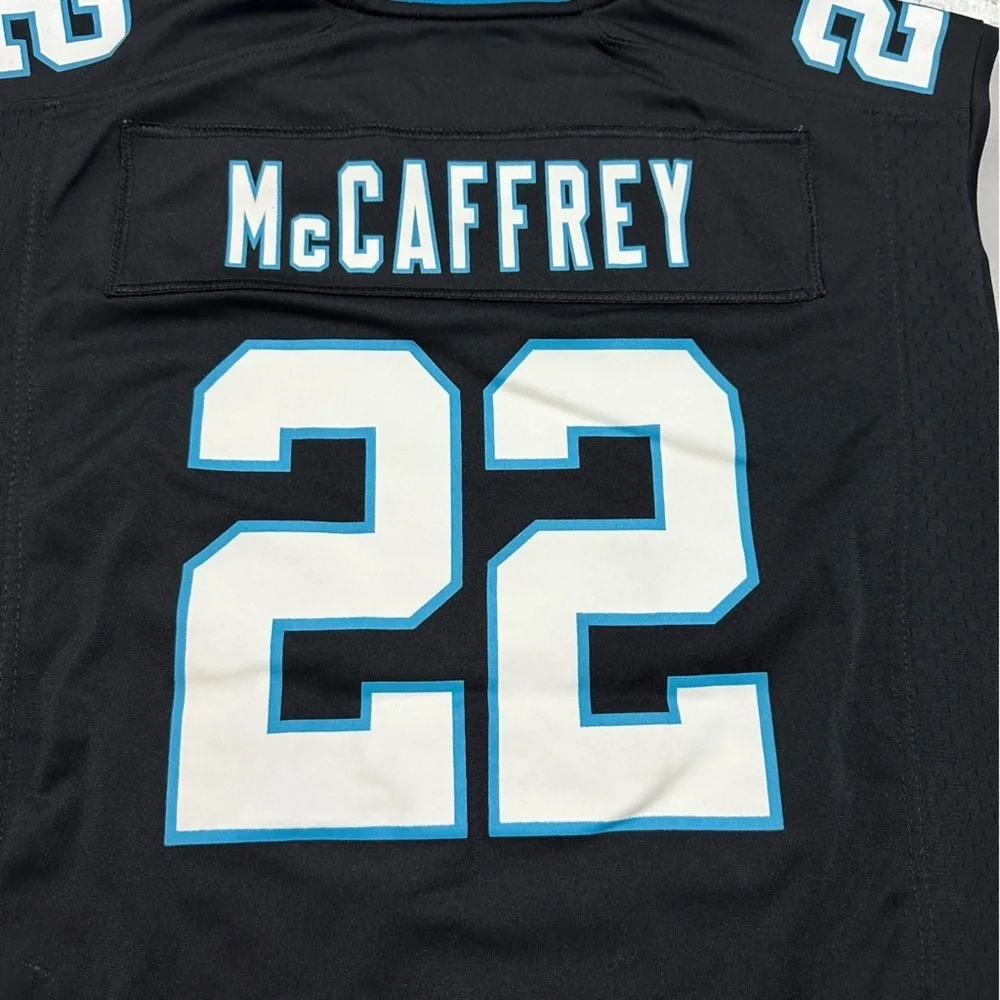 NFL Nike Christian McCaffrey #22 Carolina Panthers Jersey Youth Large (14/16)